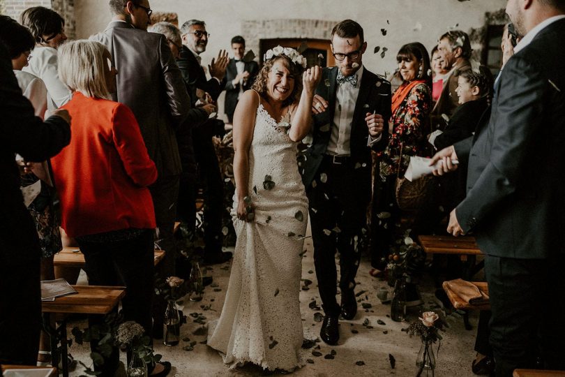 Un mariage sous la pluie au Domaine des Evis - Photos : Les Histoires d'A - Blog mariage : La mariée aux pieds nus