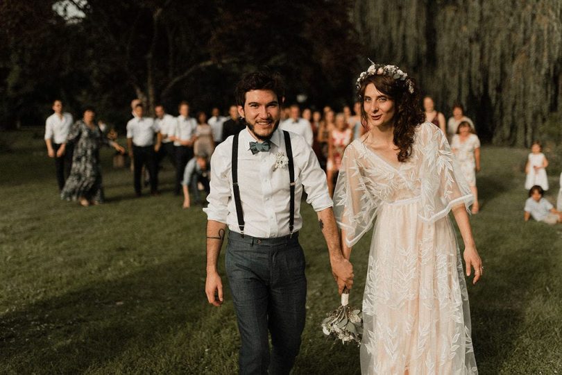 Un mariage simple et champêtre dans la Sarthe - Photos : Romuald Payraudeau - Blog mariage : La mariée aux pieds nus