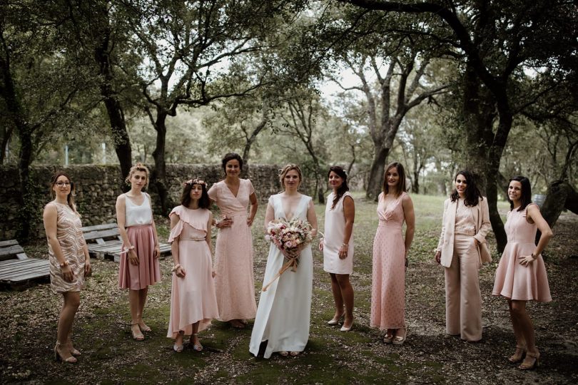 Un mariage aux Domaines de Patras en Provence - Blog mariage : La mariée aux pieds nus - Photos : Coralie Lescieux