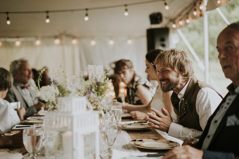 Un mariage simple et champêtre à la Grange C au Québec - Photos : Bianca des Jardins - Blog mariage : La mariée aux pieds nus