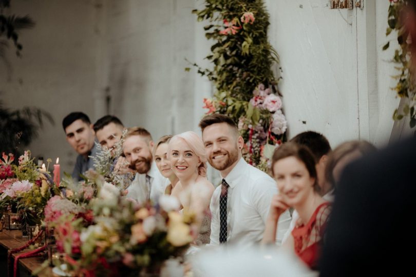 Un mariage industriel et fleuri - Photos : ChaseWild - Blog mariage : La mariée aux pieds nus