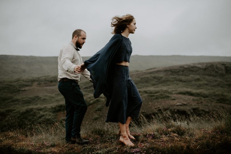 Un elopement en Islande - Photos et Video : The Quirky - Blog mariage : La mariée aux pieds nus