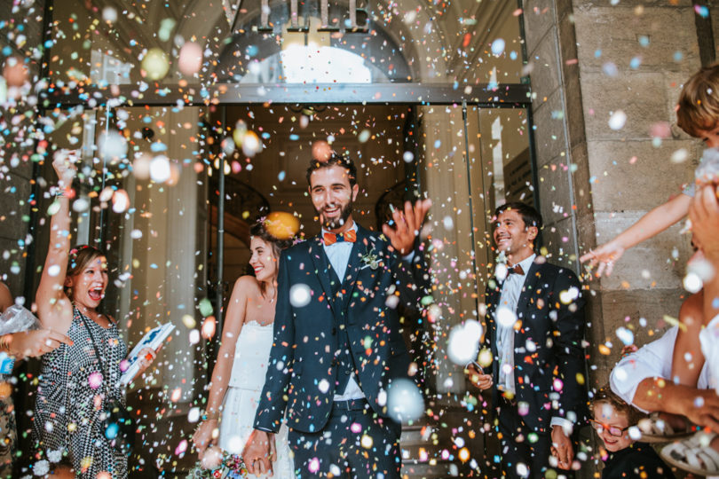 Un mariage coloré au Pays Basque - A découvrir sur www.lamarieeauxpiedsnus.com - Photos : Clément Minair