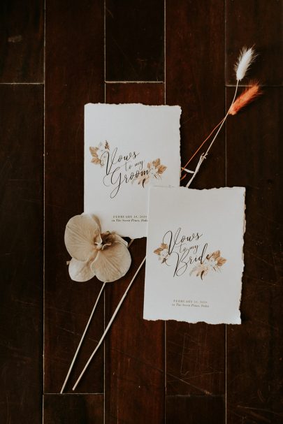 Un mariage romantique dans une forêt - Crédits Photos : Phan Tien Photography - Blog mariage : La mariée aux pieds nus.