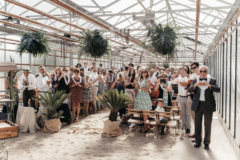 Un mariage dans une serre sur l'Île de Ré - Photos : Warren Lecart - Blog mariage : La mariée aux pieds nus