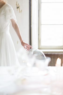 Un mariage entre poésie et modernité au Château de Froechwiller - Photos : Alain M - Blog mariage : La mariée aux pieds nus