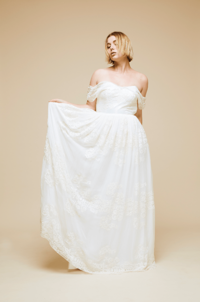 Pandore - Robe de mariée - Blog mariage : La mariée aux pieds nus