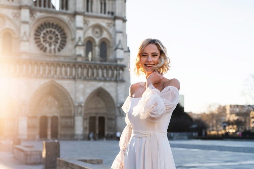 Harpe - Robes de mariée - Collection 2019 - Blog mariage : La mariée aux pieds nus