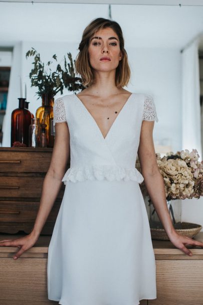 Lorafolk - collection robe de mariée civile 2018 - Photos : Laurence Revol - Blog mariage : La mariée aux pieds nus