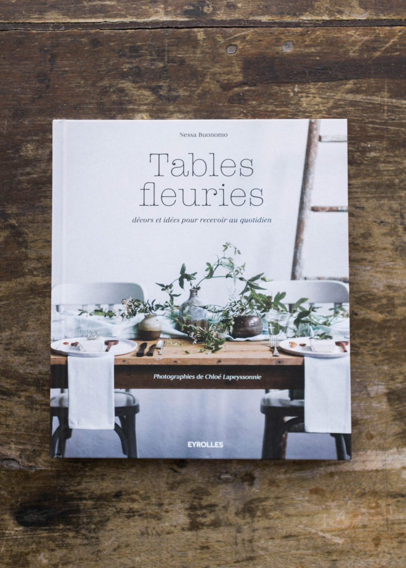 Tables fleuries - Nessa Buonomo et Chloé Lapeyssonnie - Editions Eyrolles