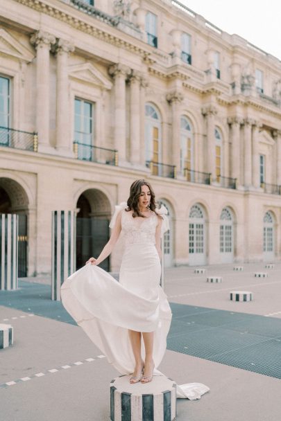 La Petite Main - Robes de mariée - Collection 2024 - Photos : Franz Ladouce - Blog mariage : La mariée aux pieds nus