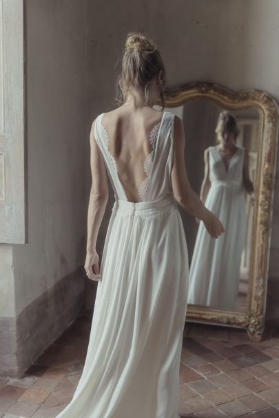 Laure de Sagazan - Robes de mariée - Collection 2023 - Blog mariage : La mariée aux pieds nus