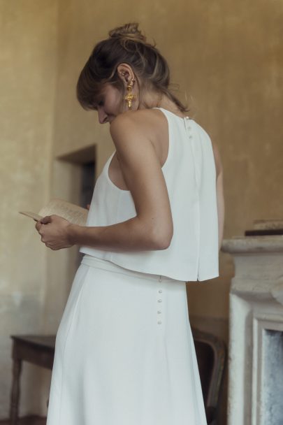 Laure de Sagazan - Robes de mariée - Collection 2023 - Blog mariage : La mariée aux pieds nus