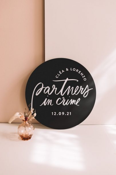 Les mignonneries x Les Bandits : la collab rebelle de déco et de papeterie de mariage - Blog mariage : La mariée aux pieds nus