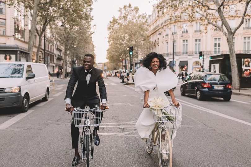 Un mariage à Paris - Photo : Les Bandits - Blog mariage : La mariée aux pieds nus