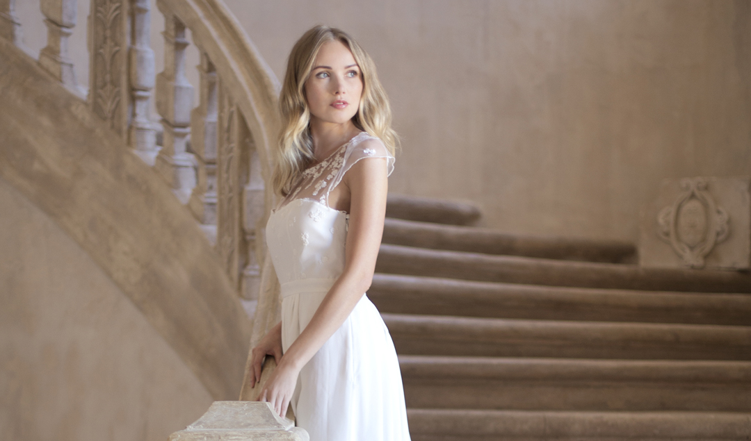 Lila de Saint Louis - Robes de mariée - Collection 2018 - Blog mariage : La mariée aux pieds nus