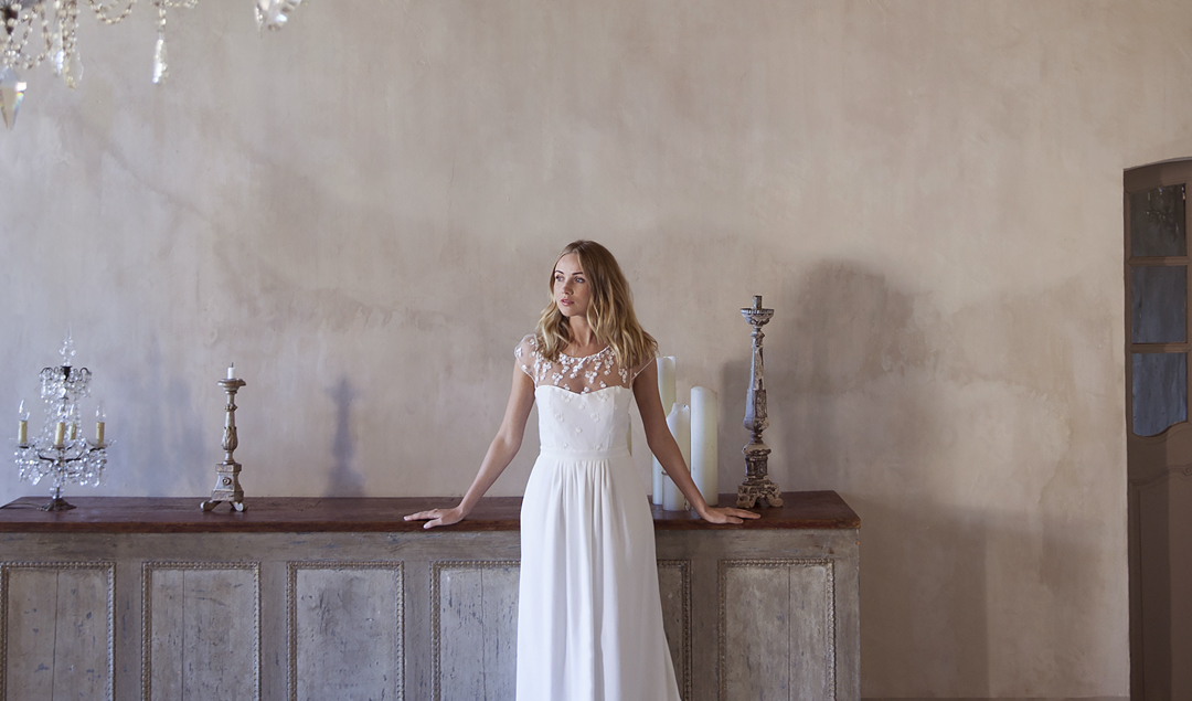 Lila de Saint Louis - Robes de mariée - Collection 2018 - Blog mariage : La mariée aux pieds nus