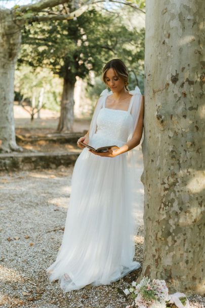 Louise Valentine - Robes de mariée - Collection 2025 - Photos : Johanne Studio Photographie - Blog mariage : La mariée aux pieds nus