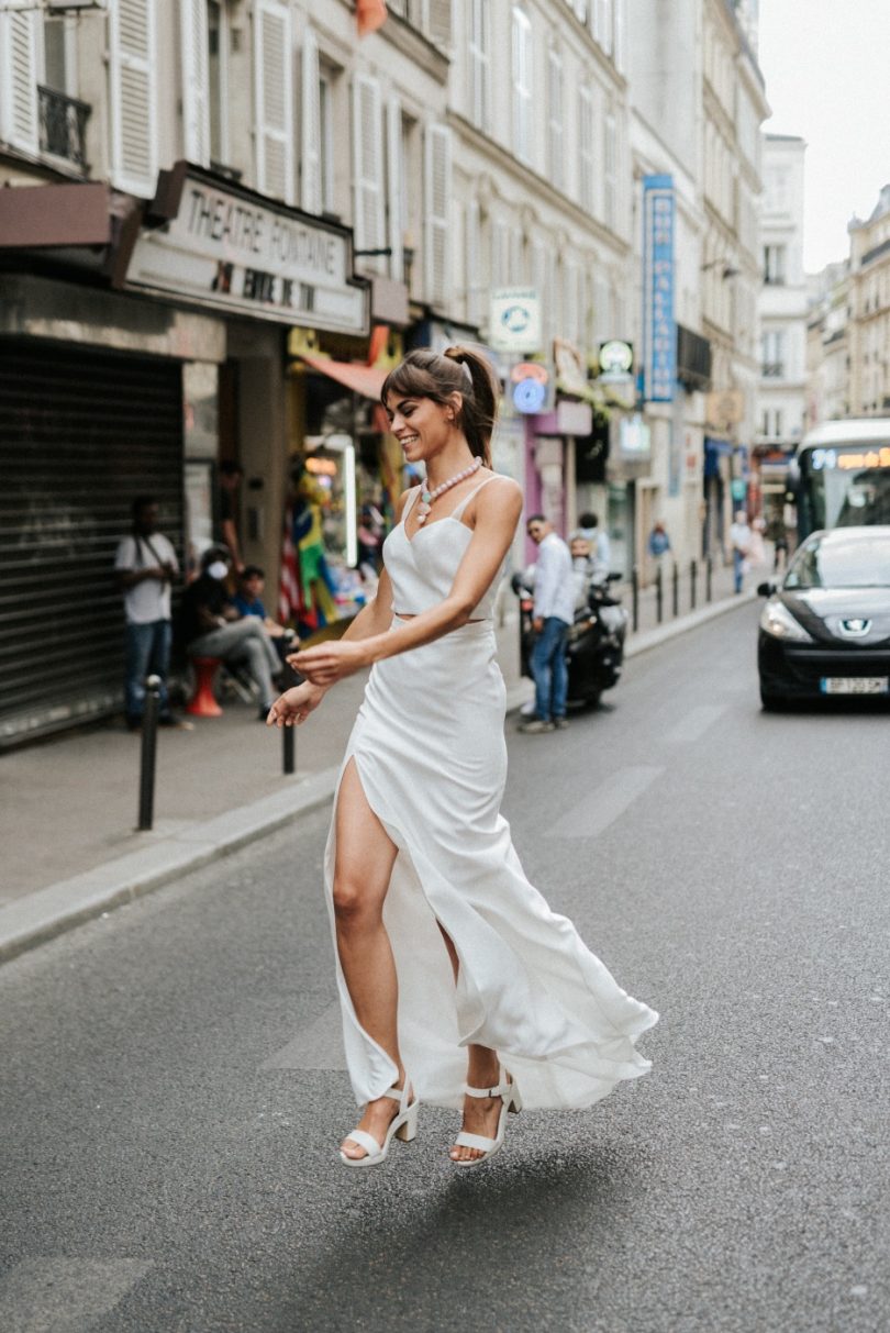 Mademoiselle de Guise - Robes de mariée - Collection 2021 - Photos : Chloé Lapeysonnie - Blog mariage : La mariée aux pieds nus