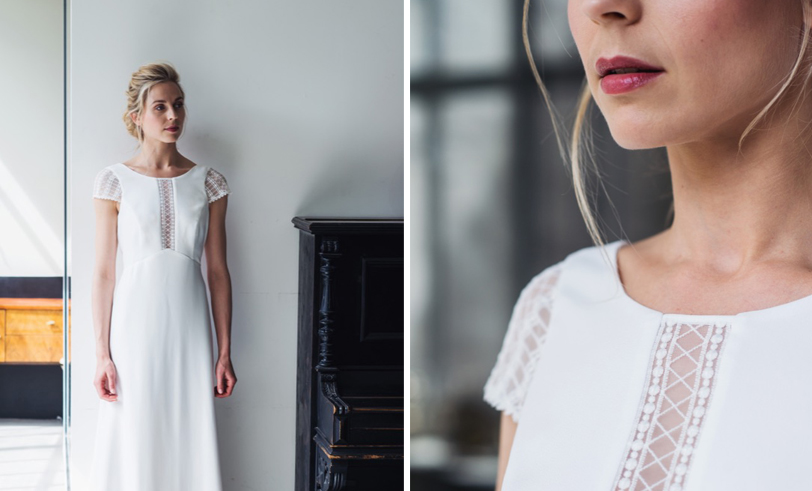 Mademoiselle de Guise - Robes de mariée - Collection 2018 - Blog mariage : La mariée aux pieds nus