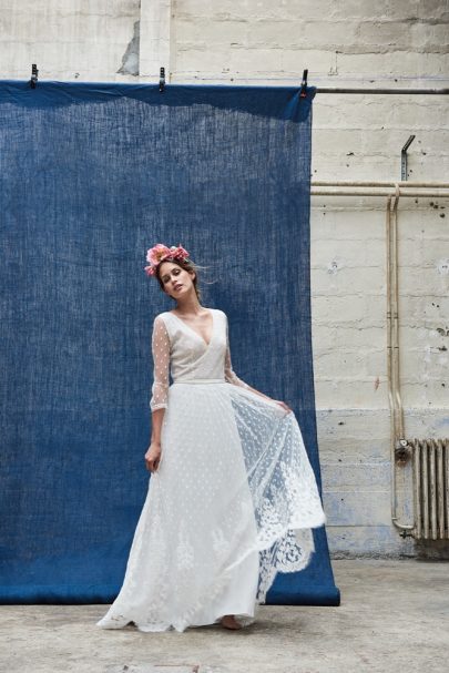 Maison Floret - Robes de mariée - Collection 2018 - Blog mariage : La mariée aux pieds nus