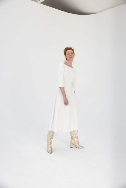 Maison Floret - Robes de mariée - Collection mariage civil 2022 - Blog mariage : La mariée aux pieds nus