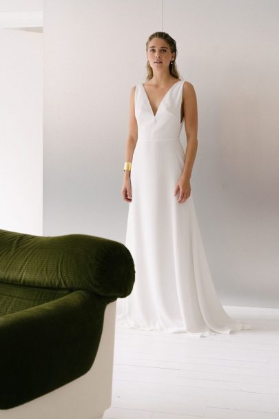 Maison Floret - Robes de mariée - Collection 2023 - Photos : Adrien Maurice - Blog mariage : La mariée aux pieds nus