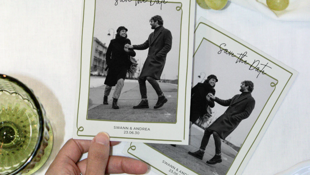 Faire-part de mariage : annoncer son mariage avec élégance et authenticité - La mariée aux pieds nus