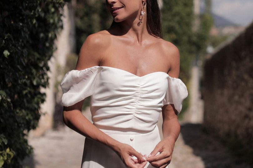 Maison Lemoine - Prêt-à-porter Robes de mariée - Collection 2022 - Blog mariage : La mariée aux pieds nus