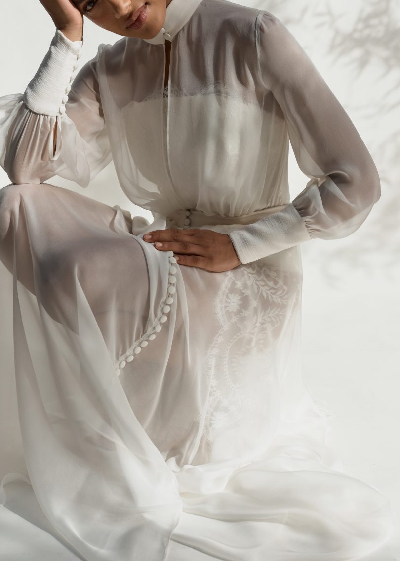 Maison Thérèse Chopinet - Robes de mariée - Collection 2024 - Blog mariage : La mariée aux pieds nus