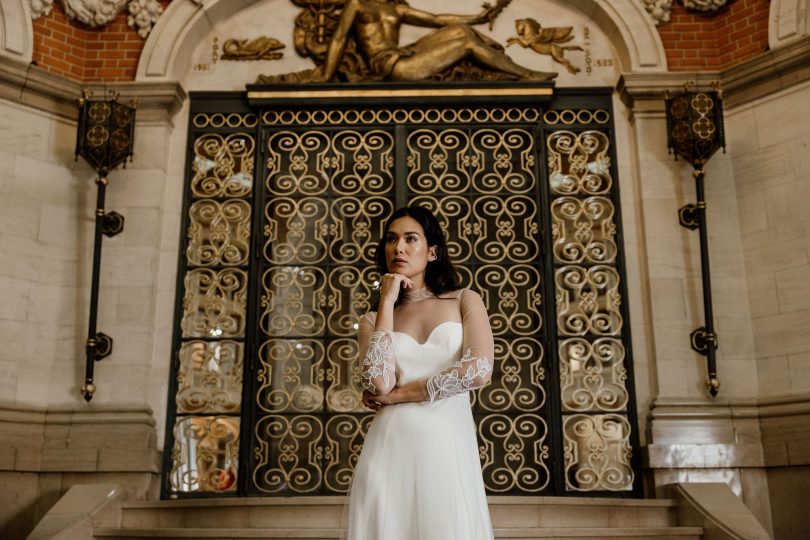 Maïté Bailleul - Robes de mariée - Collection 2025 - Photos : Coralie Lescieux - Blog mariage : La mariée aux pieds nus