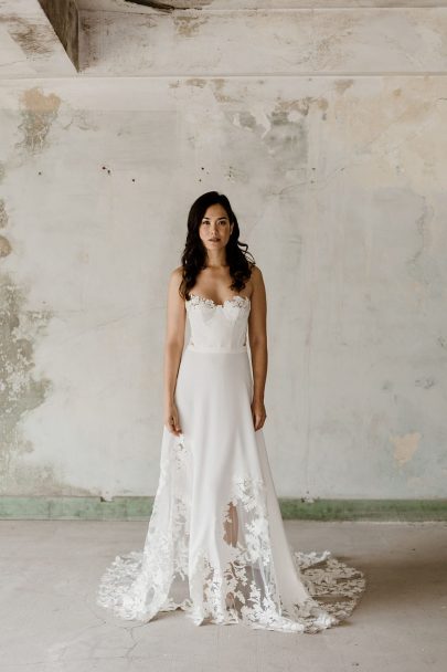 Maïté Bailleul - Robes de mariée - Collection 2024 - Photos : Coralie Lescieux - Blog mariage : La mariée aux pieds nus