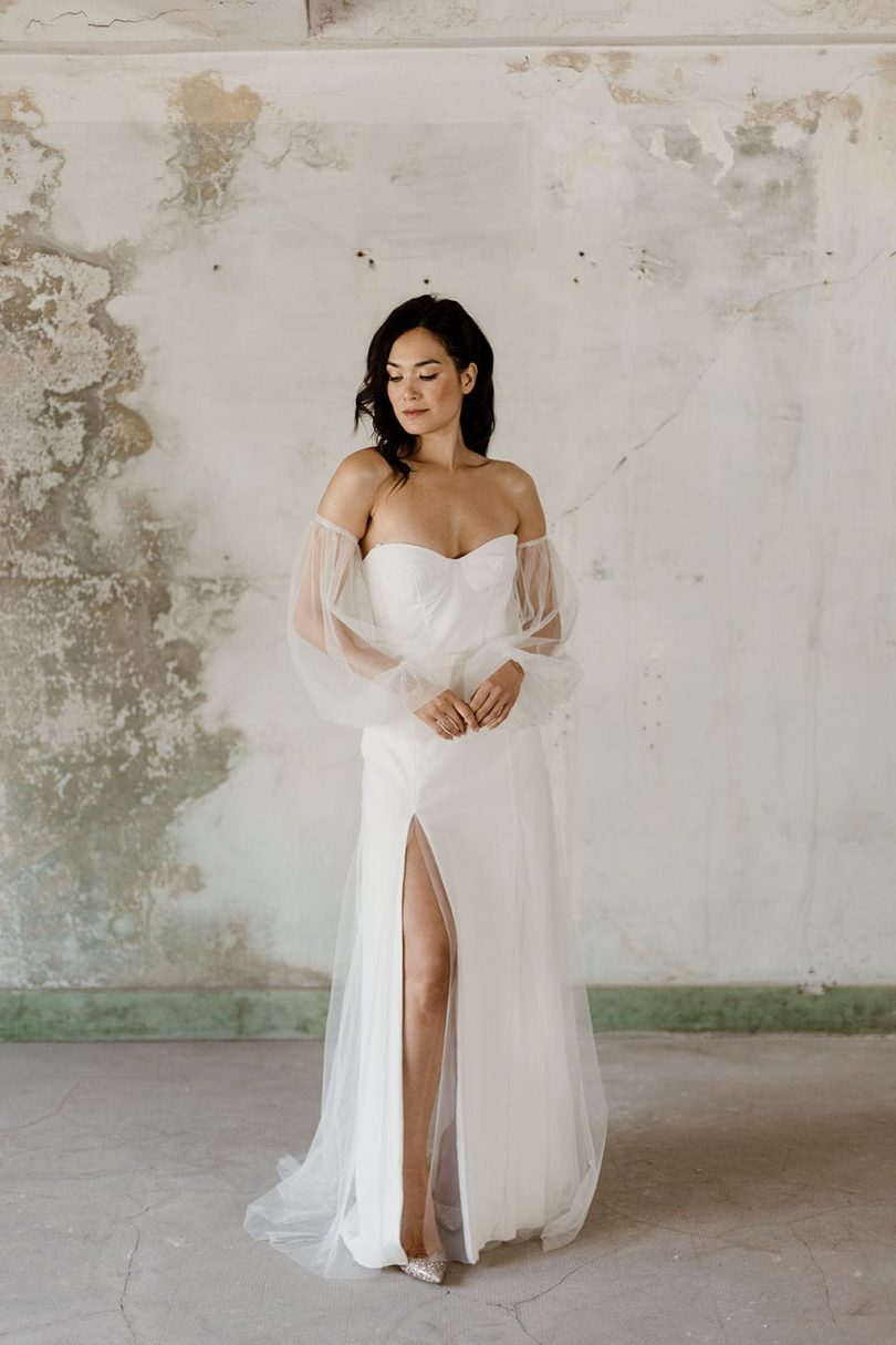Maïté Bailleul - Robes de mariée - Collection 2024 - Photos : Coralie Lescieux - Blog mariage : La mariée aux pieds nus