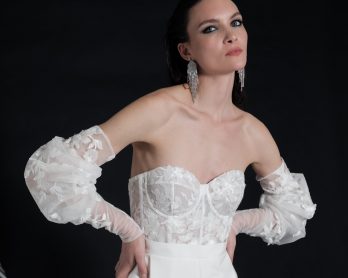 Manon Gontero - Robes de mariée - Collection Mariage Civil - Blog mariage : La mariée aux pieds nus