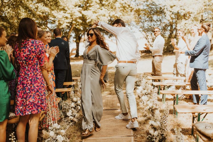 Un mariage au Domaine du vieux Mareuil en Dordogne - Photos : Ghania Iratni - Blog mariage : La mariée aux pieds nus