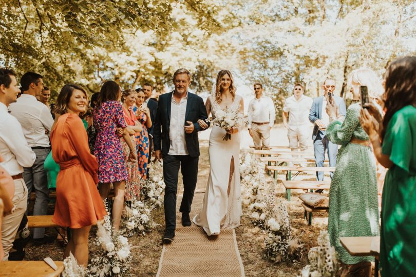 Un mariage au Domaine du vieux Mareuil en Dordogne - Photos : Ghania Iratni - Blog mariage : La mariée aux pieds nus