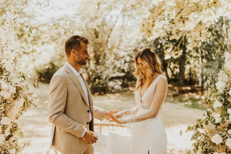 Un mariage au Domaine du vieux Mareuil en Dordogne - Photos : Ghania Iratni - Blog mariage : La mariée aux pieds nus