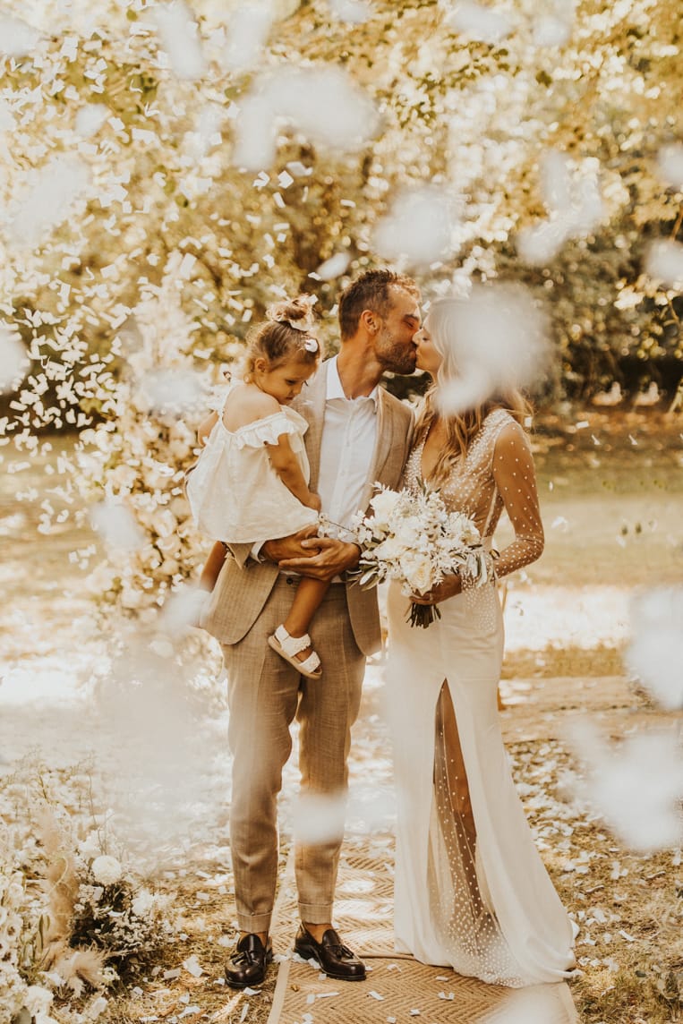 Un mariage au Domaine du vieux Mareuil en Dordogne - Photos : Ghania Iratni - Blog mariage : La mariée aux pieds nus