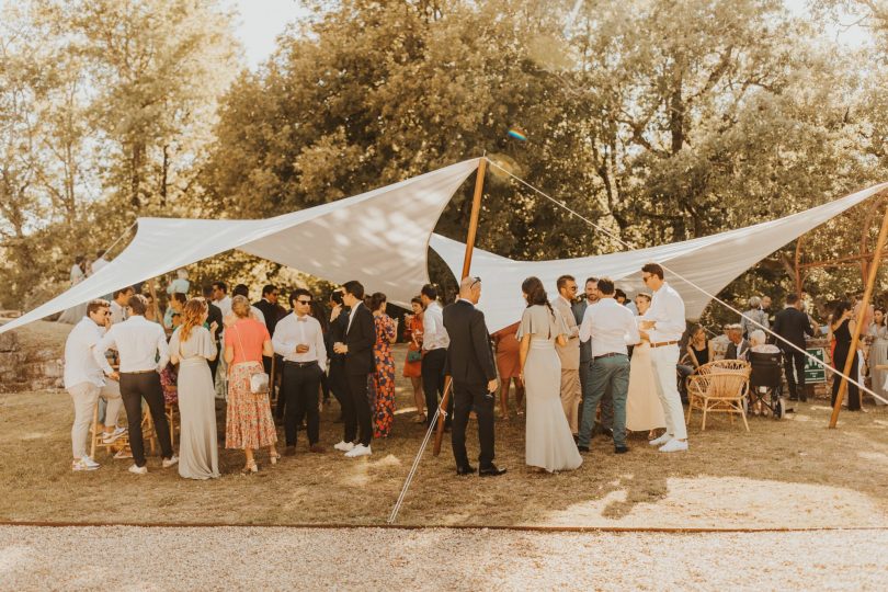 Un mariage au Domaine du vieux Mareuil en Dordogne - Photos : Ghania Iratni - Blog mariage : La mariée aux pieds nus