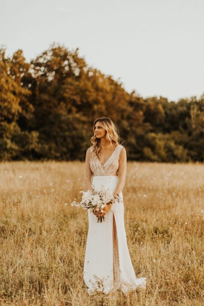 Un mariage au Domaine du vieux Mareuil en Dordogne - Photos : Ghania Iratni - Blog mariage : La mariée aux pieds nus