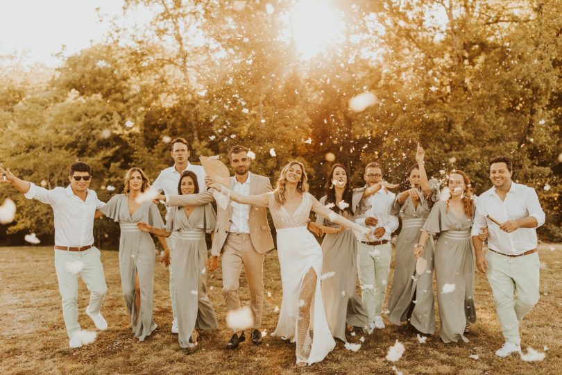 Un mariage au Domaine du vieux Mareuil en Dordogne - Photos : Ghania Iratni - Blog mariage : La mariée aux pieds nus