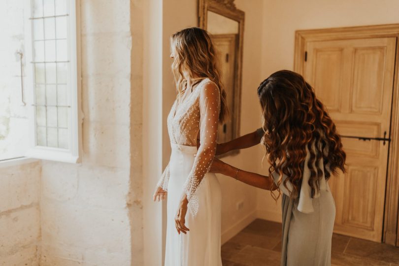 Un mariage au Domaine du vieux Mareuil en Dordogne - Photos : Ghania Iratni - Blog mariage : La mariée aux pieds nus