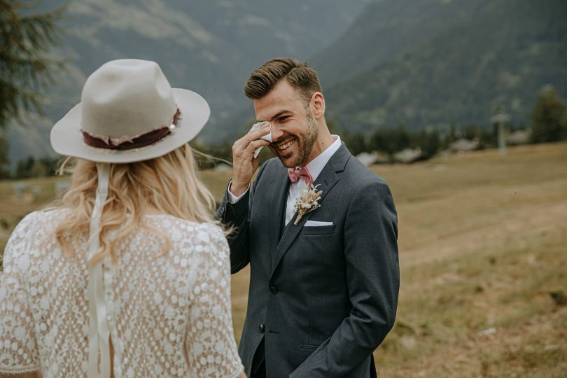 Un mariage dans les Alpes Suisses - Photographe : Kaat DM - Blog mariage : La mariée aux pieds nus