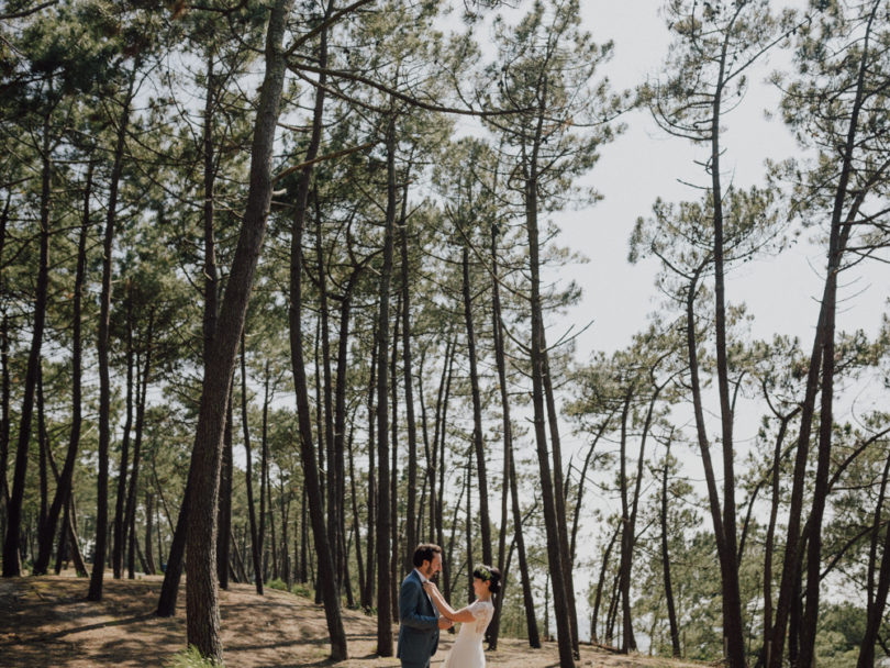 Un mariage aux accents tropicaux à Arcachon - A découvrir sur le blog mariage www.lamarieeauxpiedsnus.com - Photos : Capyture