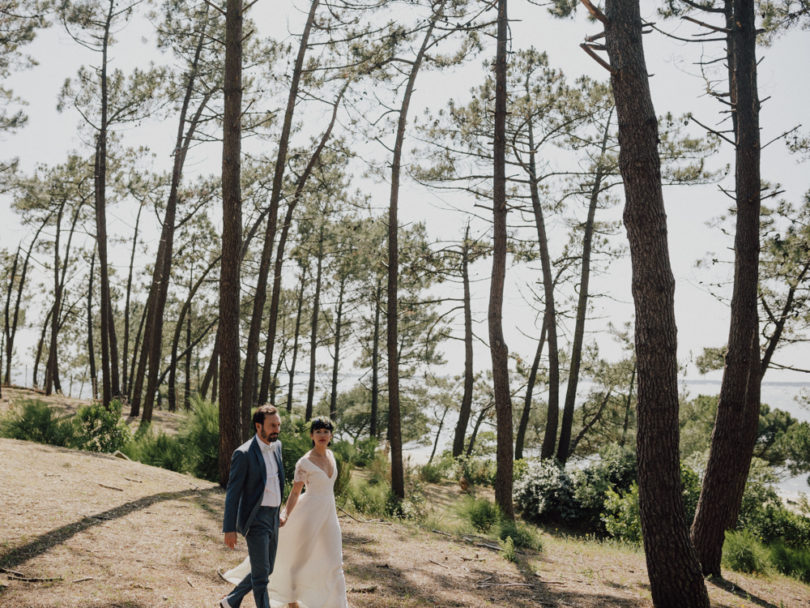 Un mariage aux accents tropicaux à Arcachon - A découvrir sur le blog mariage www.lamarieeauxpiedsnus.com - Photos : Capyture