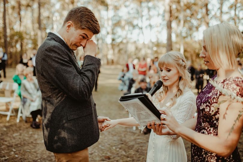 Un mariage simple en Australie - Photos : David Latour - Blog mariage : La mariée aux pieds nus