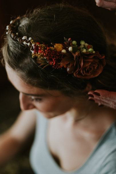 Un mariage en automne en Bourgogne au Domaine du Bouloy - A découvrir sur le blog mariage www.lamarieeauxpiedsnus.com - Photos : Benjamin Le Du