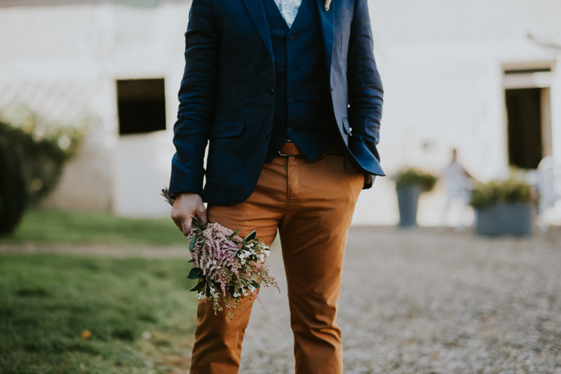 Un mariage en automne en Bourgogne au Domaine du Bouloy - A découvrir sur le blog mariage www.lamarieeauxpiedsnus.com - Photos : Benjamin Le Du