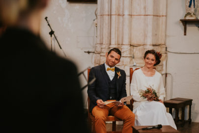 Un mariage en automne en Bourgogne au Domaine du Bouloy - A découvrir sur le blog mariage www.lamarieeauxpiedsnus.com - Photos : Benjamin Le Du