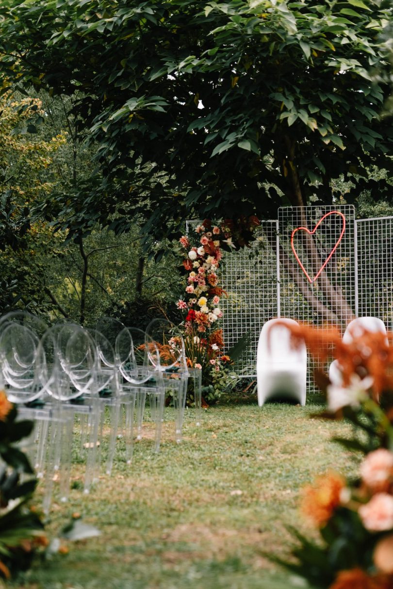 Un mariage d'automne au Domaine de Blanche Fleur près d'Avignon - Photos : Chloé Lapeyssonnie - Blog mariage La mariée aux pieds nus